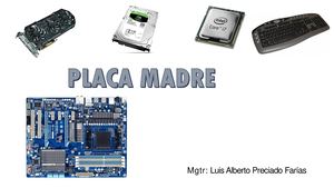 12 Arquitectura Placa Madre