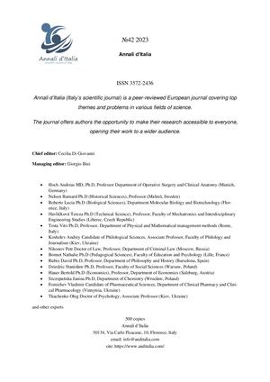 Annali D’italia №42 2023