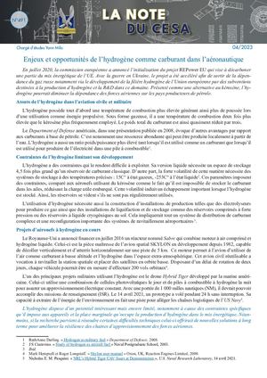 LA NOTE DU CESA N°491