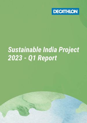 Sustainable India Project 2023 Q1 Report