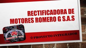 Rectificadora De Motores Romero G S Tatiana Pinilla