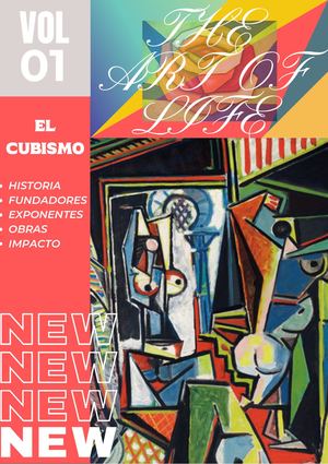 Magazine The Art Of Life Vol 1 El Cubismo