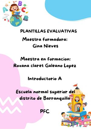 Portada Presentacion Escolar Infantil Rosa