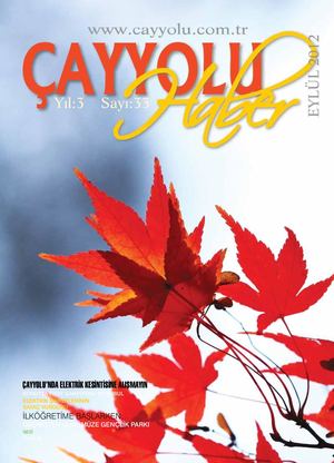 Çayyolu Haber Dergisi Eylül 2012