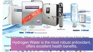 Alkaline Hydrogen functional Water Singapore with WaterSource Singapore. Live Great Life!