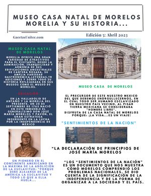 Gaceta De Casa Morelos