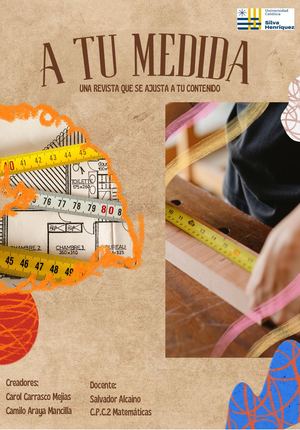 Revista "A TU MEDIDA" Carol Carrasco, Camilo Araya.
