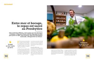 "  Entre mer et bocage, le repas est sacré au Presbytère" MORDU Magazine #15 - Extrait