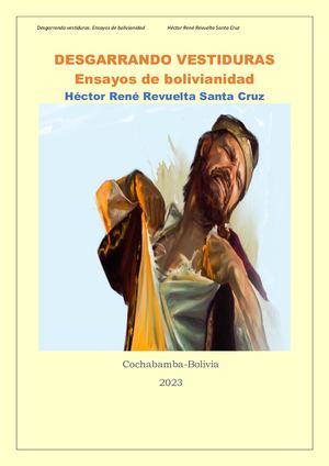 Libro Desgarrando Las Vestiduras Ajenas Héctor Revuelta Santa Cruz