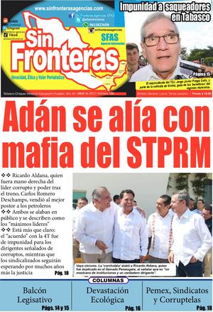 Sin fronteras Tabasco