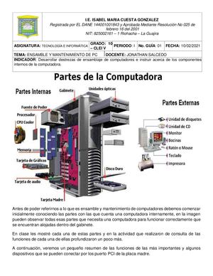 Carlos Andres Nuñez Quintero 10 2 Taller Informatica 2023