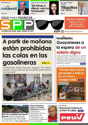 Solo Para Políticos 130