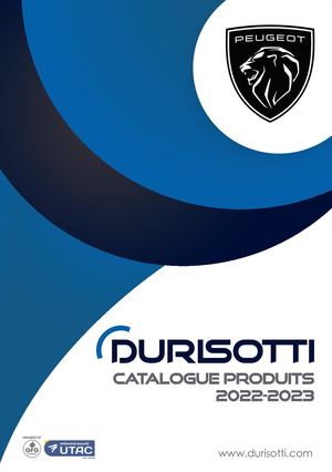 Peugeot Catalogue 2022-2023
