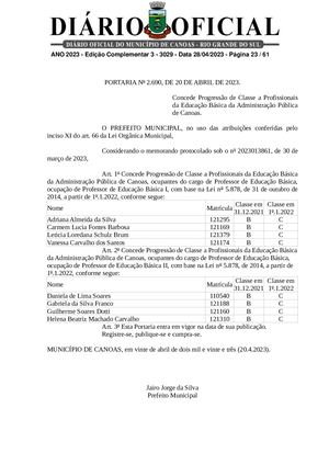 Progressão De Classe