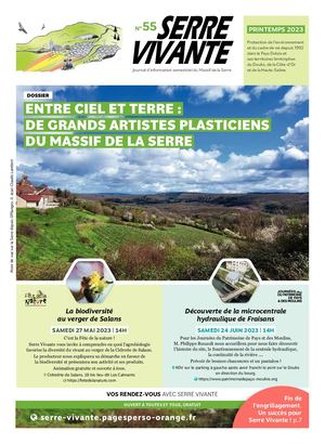 Serre Vivante Bulletin 55 Printemps 2023