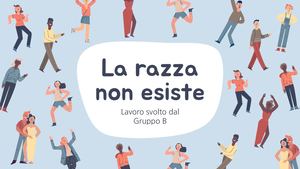 La Razza Non Esiste