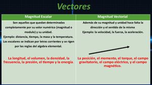 Vectores