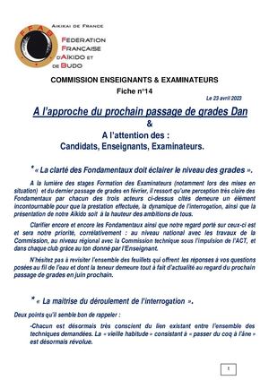 Commission Enseignants Fiche 14
