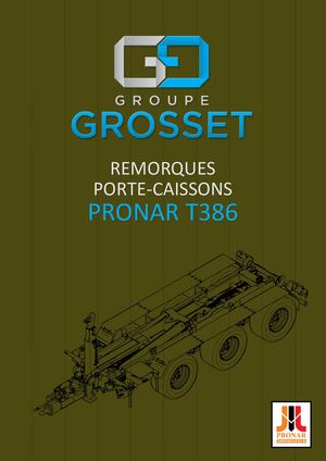 Porte Caisson Pronar T386