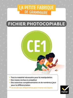La petite Fabrique de grammaire - Français CE1 Ed. 2023 - Fichier photocopiable