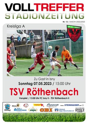 12. Ausgabe Stadionzeitung 2022/23