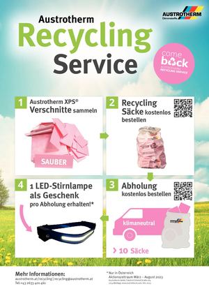 Recycling Flyer Aktion 2023