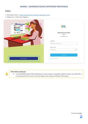 Fiche Pratique Connexion Extranet Rh Prévoyance