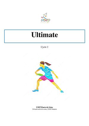 Ultimate Cycle 2 Fiche Usep