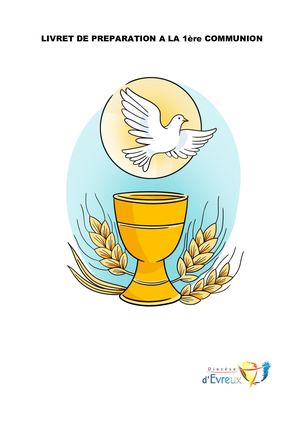 Livret 1ére Communion 2023
