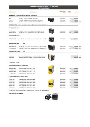 Tarif Vdef Photos 15 11 2022