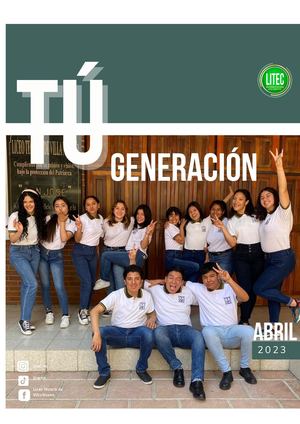 Revista Tu generación