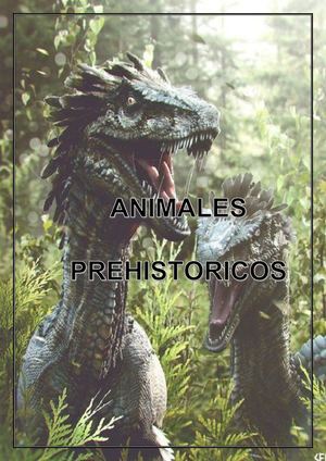 Animales Prehsitoricos
