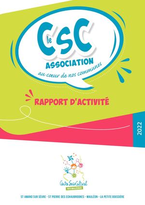 Rapport d'activité 2022