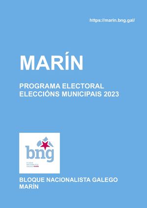 Programa BNG Municipais 2023