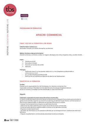 TBS - Programme Attaché Commercial 23-24