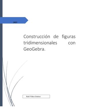 Construcción De Figuras Tridimensionales