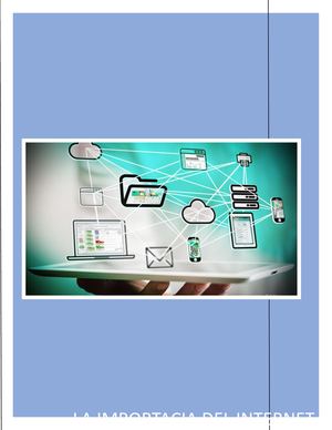 Ensayo Sobre El Internet