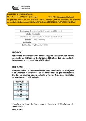 EVALUACION DE ESTADISTICA FINAL