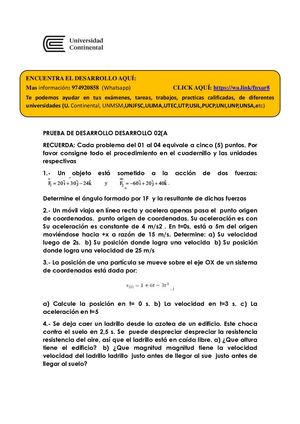 PRUEBA DE FISICA
