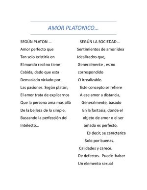 Amor Platonico (1)