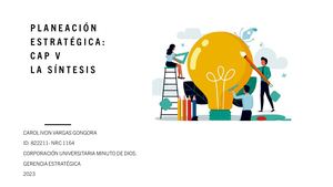 Calaméo - Cap V Planeacion Estrategica La Síntesis