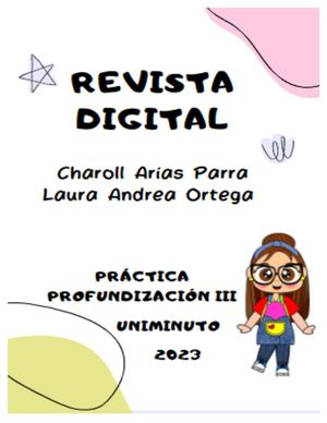 REVISTA DIGITAL - PRACTICA DE PROFUNDIZACION III