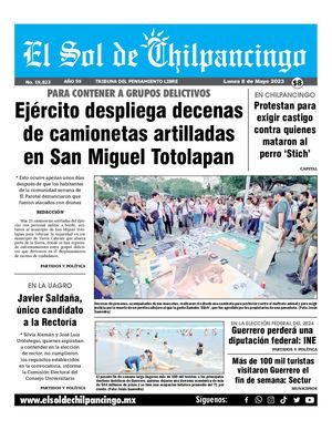 El Sol De Chilpancingo 8 Mayo 2023