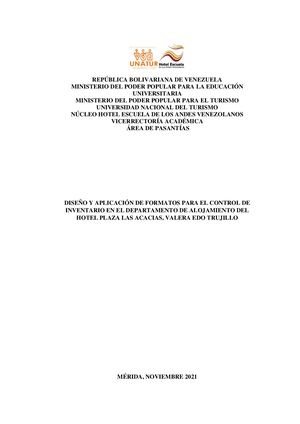 INFORME N°1659 PASANTIA ADMINISTRATIVA  TRABAJO DE GRADO 2021