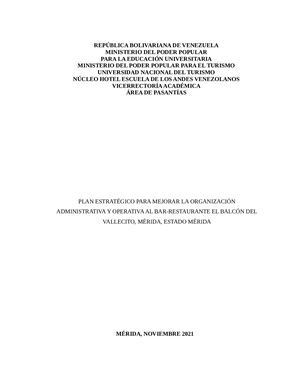 INFORME N°1662 PASANTIA ADMINISTRATIVA  TRABAJO DE GRADO 2021