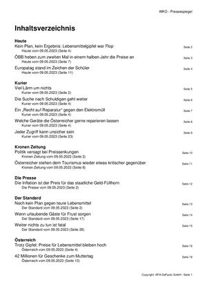 20230509 Pressespiegel