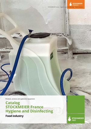 CATALOGUE HYGIENE INDUSTRIES AGRO ALIMENTAIRES STOCKMEIER FRANCE IR03 ENG