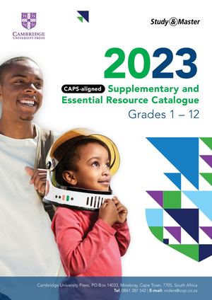 Resources Catalogue 2023 Gr 1 – 12