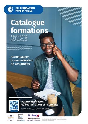 Catalogue CCI Formation Pays d'Arles - 2023