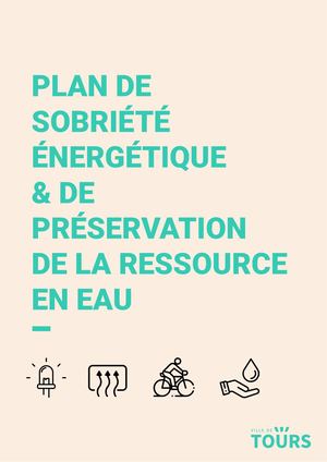 Plan De Sobriete Energetique De La Ville De Tours